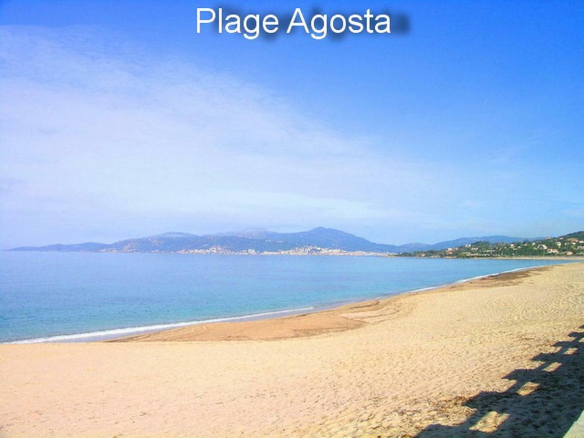 Vue Mer Panoramique Plage 50M Porticcio Corse Exterior foto